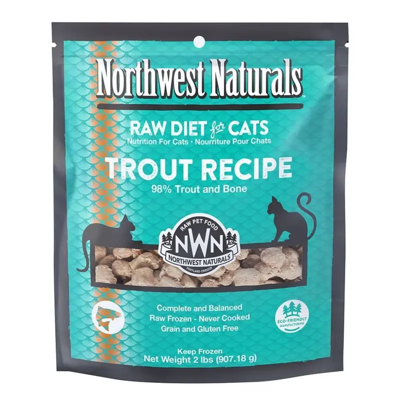 Northwest Naturals Cat Frozen Trout 2lb SD-5