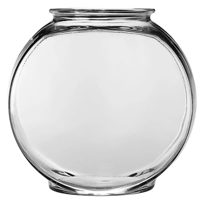 Anchor Hocking Classic Glass Drum Fish Bowl Clear 1 gal