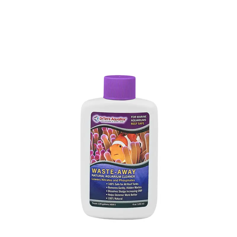 Dr. Tim's Aquatics Waste-Away Natural Aquarium Cleaner for Reef Aquarium 4 fl. oz