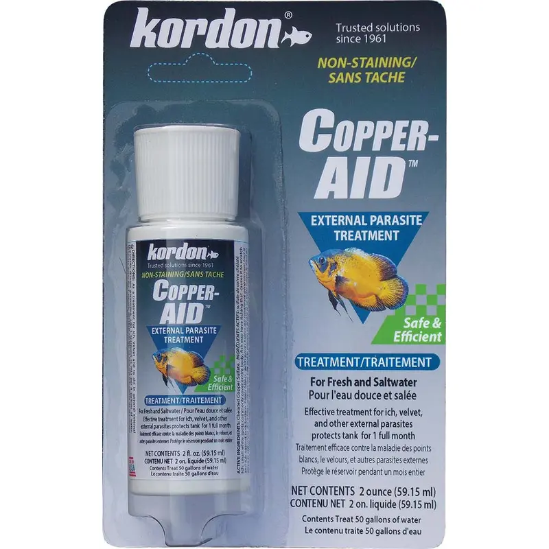 Kordon Copper Aid External Parasite Treatment 2 fl. oz