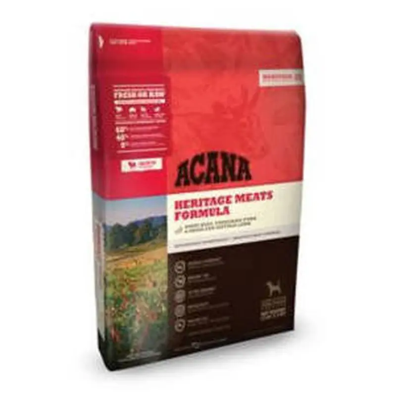 Acana Heritage Meats Formula Grain Free Dry Dog Food-13-lb-