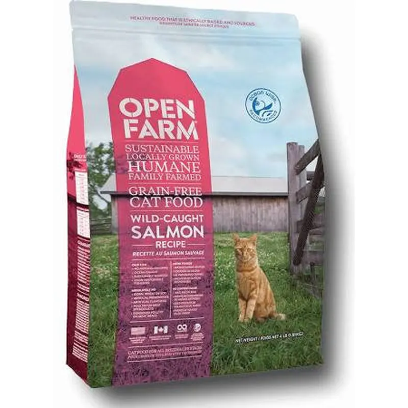 Open Farm Cat Wild Caught Salmon 8lb 