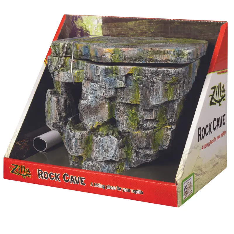 Zilla Vertical Dcor Rock Cave 8.75 x 5.875 x 7.25"