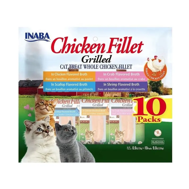 Inaba Grld chicken Fillet Vrty 10ct