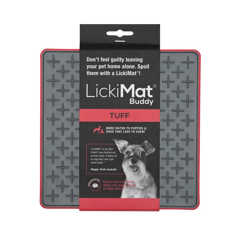 LickiMat Tuff Buddy Red