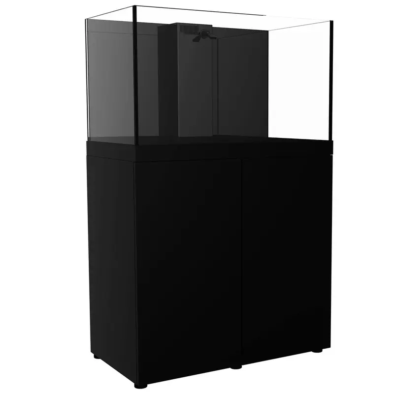 Pro Clear Aquatic Systems ProStar Rimless Glass Aquarium Combo Black 90gal SD-4