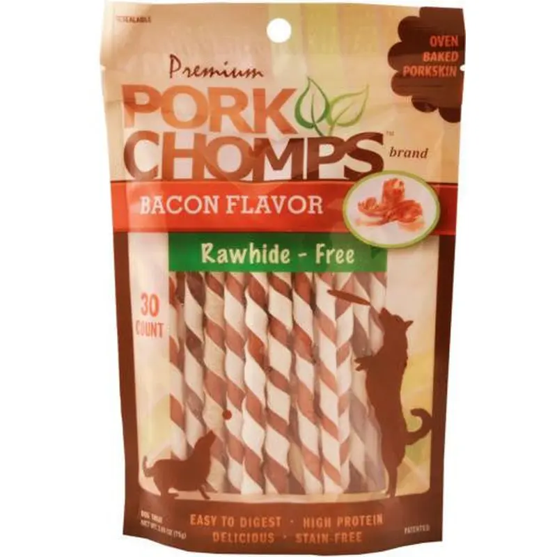 Scott Pet Premium Bacon Mini Twist 30ct 