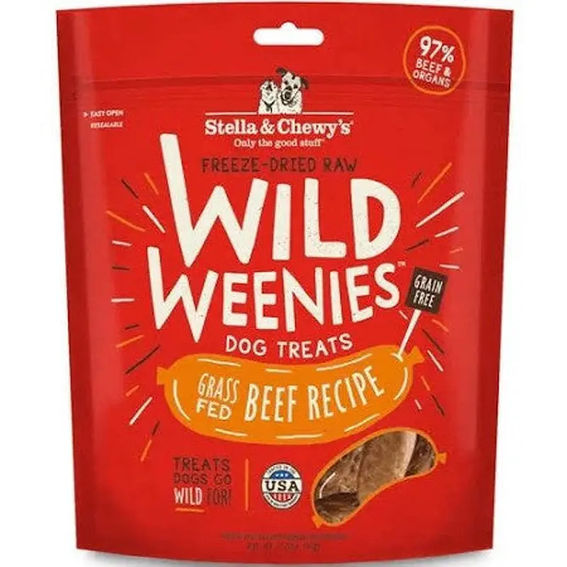 Stella & Chewie's Wild Weenies Beef Recipe 3.25oz 