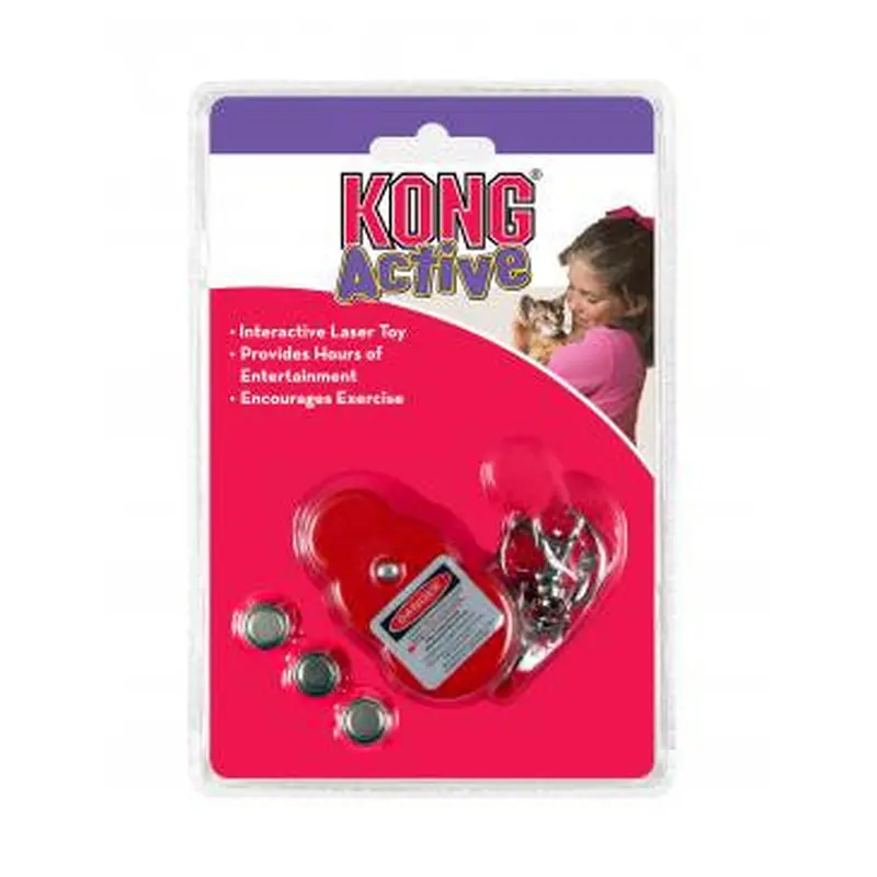 KONG Active Laser 2 Cat Toy Red One Size