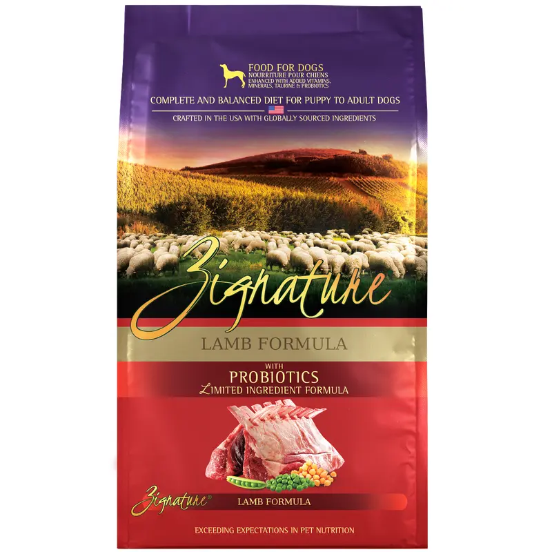 Zignature Lamb Formula Dog Food 25 lb