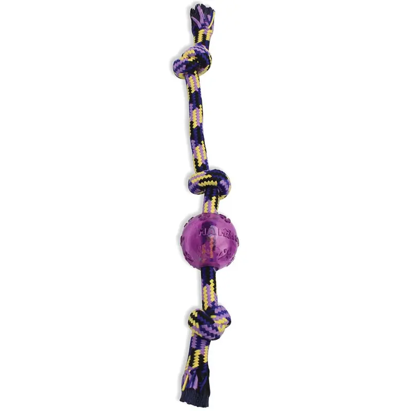 Mammoth Braidys Tug with TPR Ball Dog Toy Assorted 20in LG
