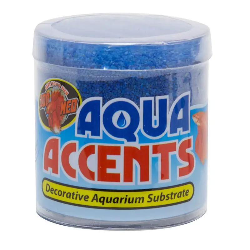 Zoo Med Aqua Accents Sand Ballistic Blue 8 oz