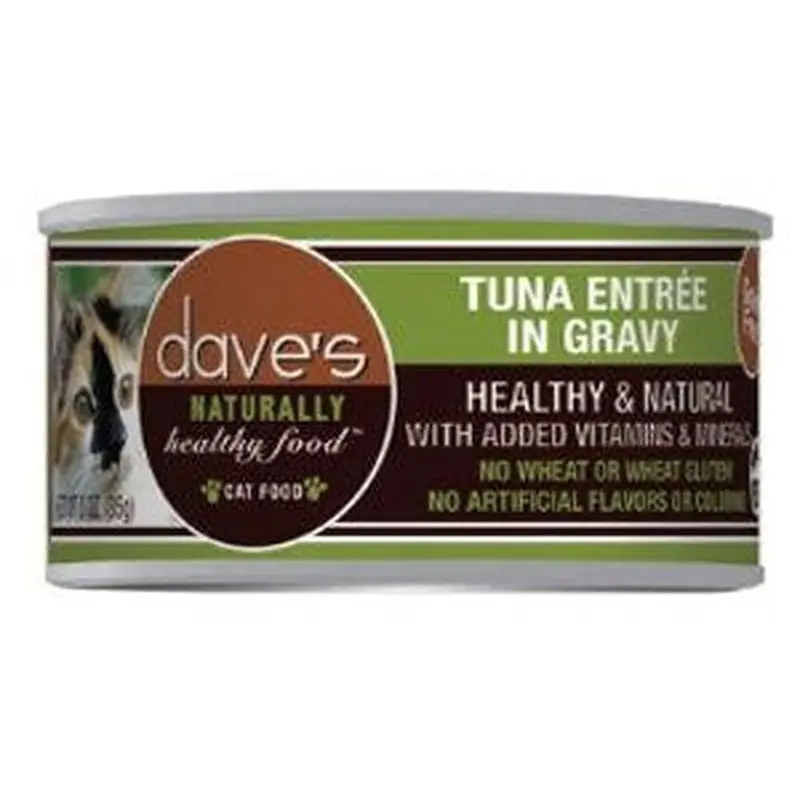 Dave's Pet Food Cat Red Meat Tuna Jelly 3oz 
