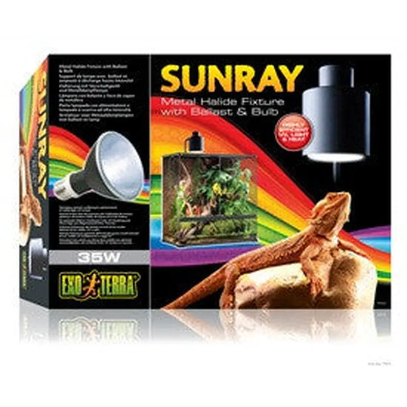 Exo Terra Sunray Light Fixture 35w Pt2315