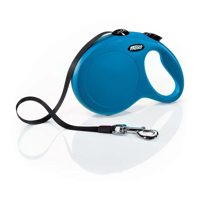 Flexi Flexi Classic Nylon Cord Dog Leash Blue 26ft LG up to 110lb