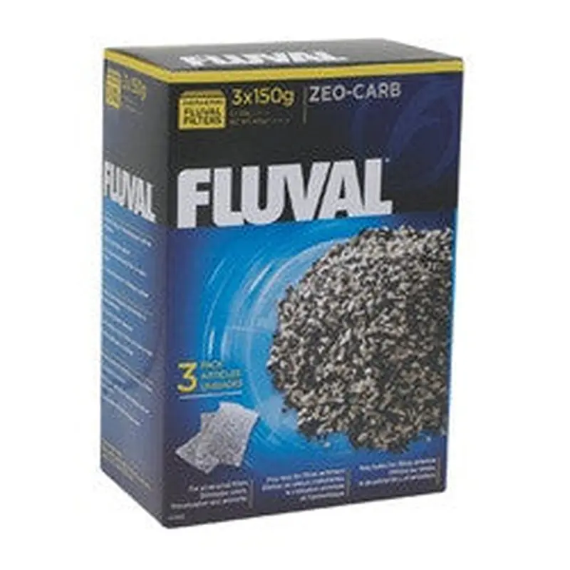 Fluval Zeo-carb, 150g (3/pk) A1490