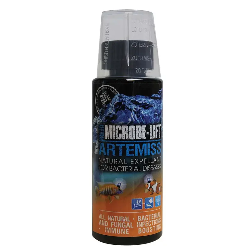 Microbe-Lift Artemiss Expellant Salt & Freshwater Bacterial Medication 4 fl. oz
