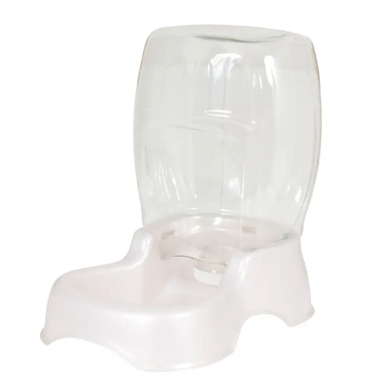 Petmate Pet Cafe Waterer Pearl Silver LG