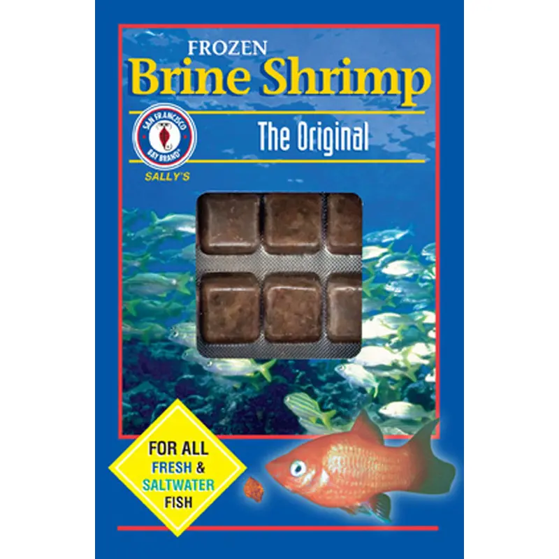 San Francisco Brine Shrimp Frozen Fish Food 3.5 oz SD-5