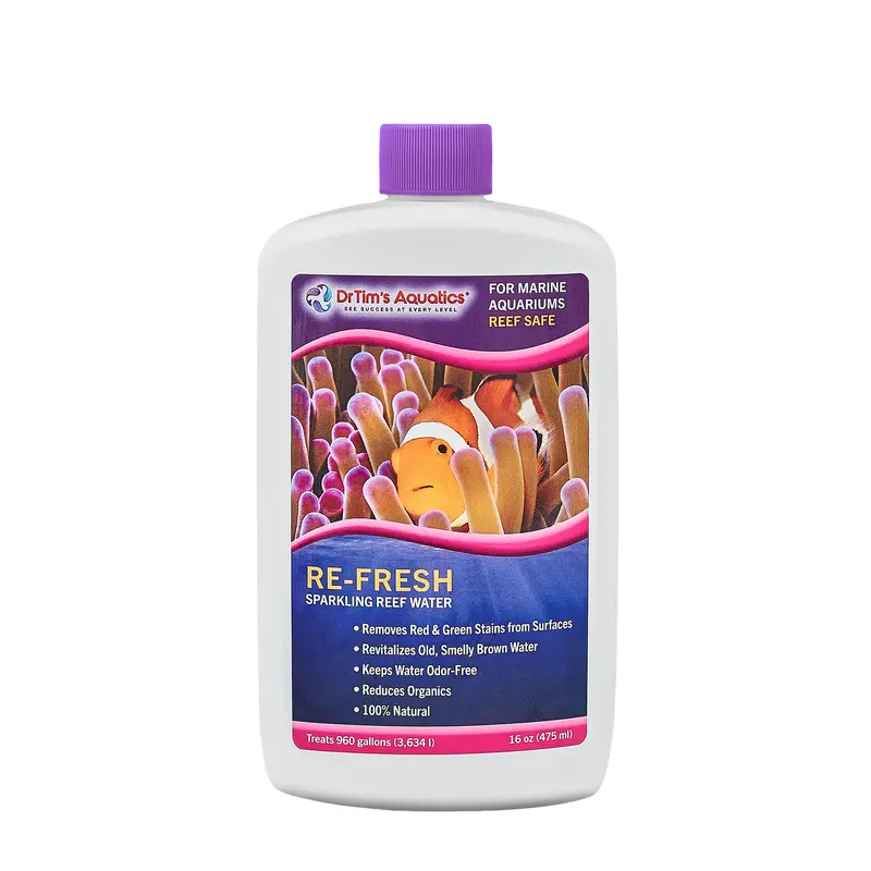 Dr. Tim's Aquatics Re-Fresh Revitalizer for Reef Aquarium 16 fl. oz