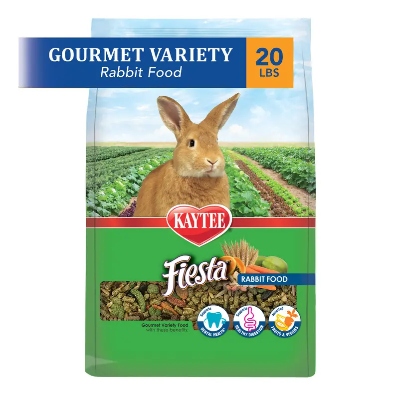 Kaytee Fiesta Rabbit Food 20 Pounds