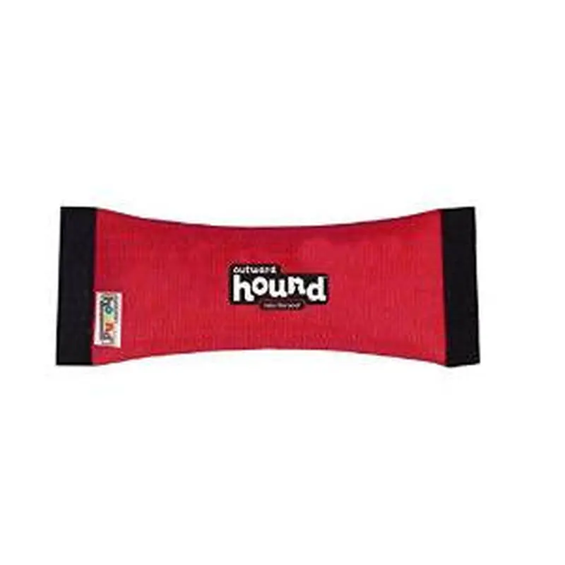 Outward Hound Fire Hose Squeak N Fetch Medium Red 