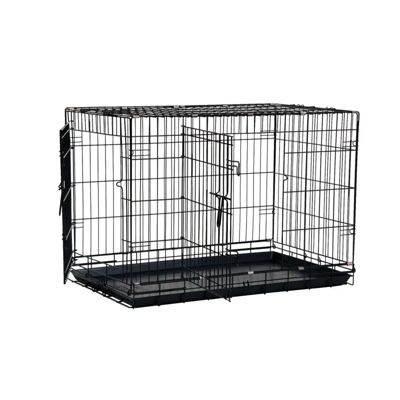 Precision 2 Door Great Crate for Dog Black 36 in