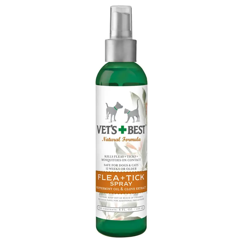 Vet's Best Natural Flea and Tick Spray 8 fl. oz