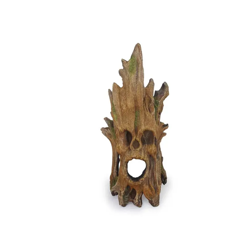 Weco Wecorama Sleepy Hollows Wicked Bark Terrarium Ornament Brown/Green MD