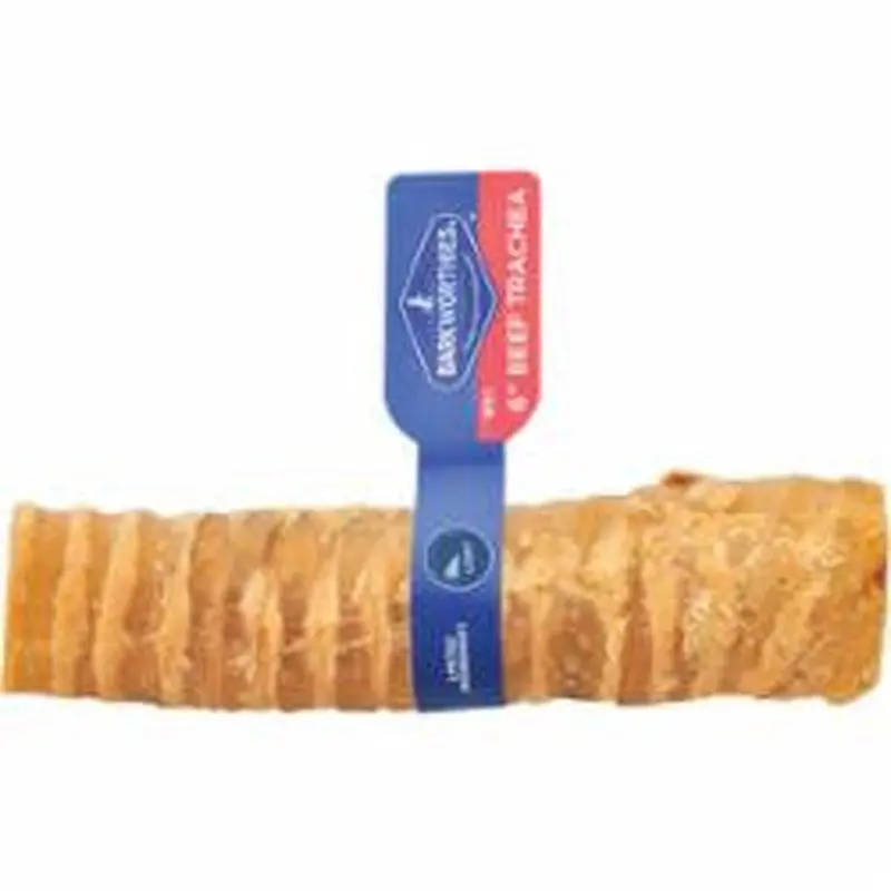 Barkworthies Dog Beef Trachea 6in 12ct 