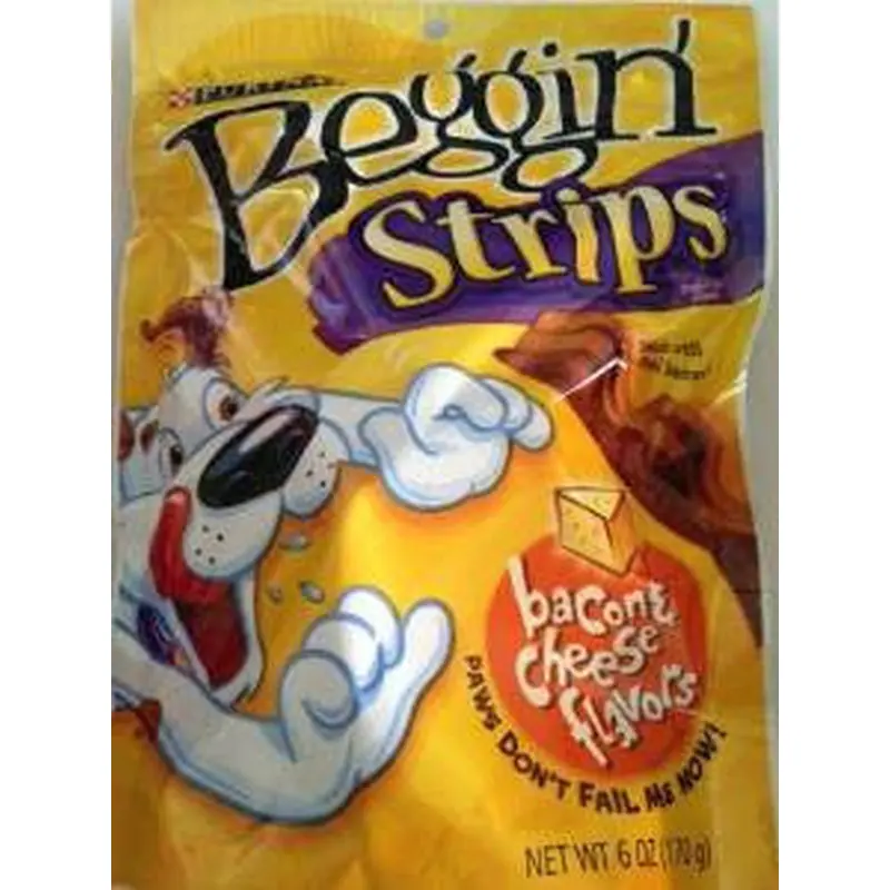 Beggin Strips Bacon/Cheese 6/6Oz 