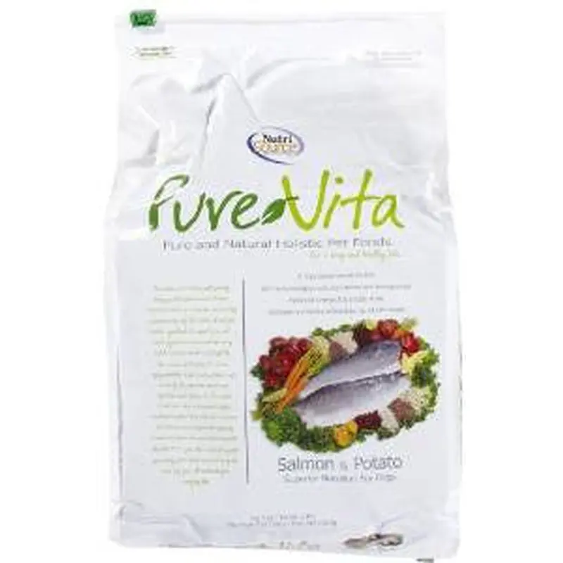 Tuffy Pure Vita Salmon and Potato Dry Dog Food 5lb C= 8 
