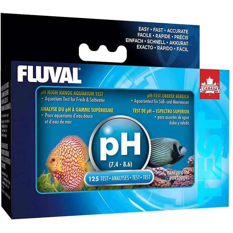Fluval pH High Range Test Kit, Fresh & Salt
