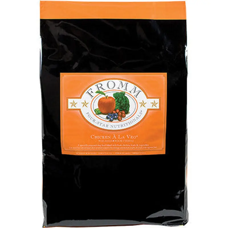 Fromm Four-Star Chicken A La Veg Recipe Dog Food 4 lb