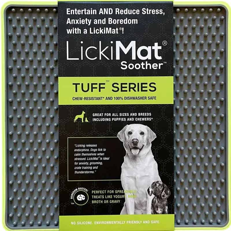 LickiMat Tuff Soother Green