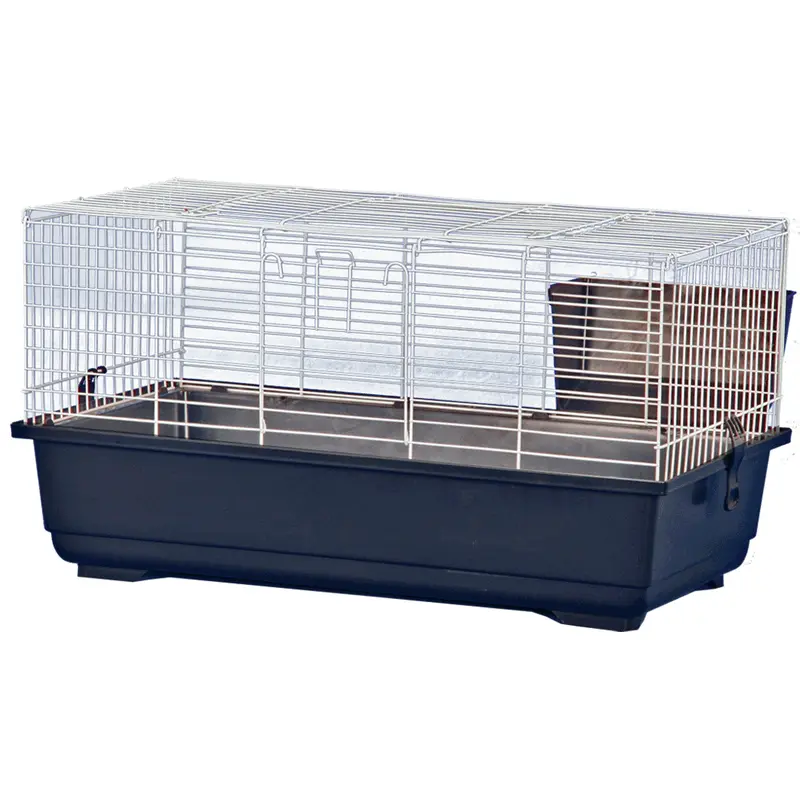 A & E Cages Rabbit Cage Blue 47 inches X 23 inches X 20 inches