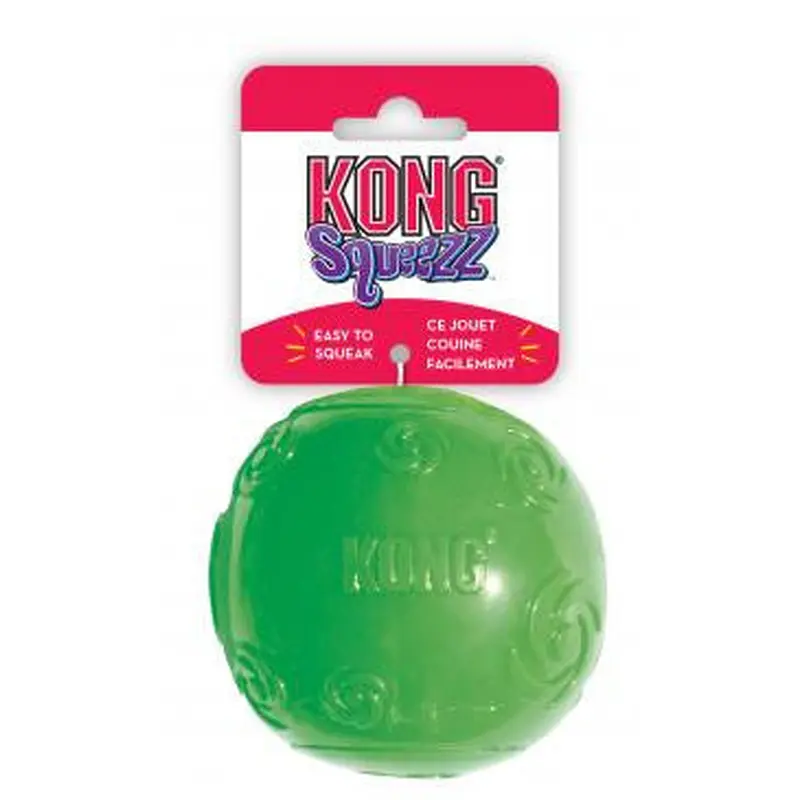 KONG Squeezz Ball Dog Toy Color Assorted XL