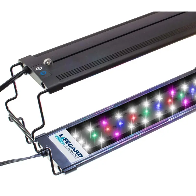 Lifegard Aquatics Full Spectrum LED Light Fixture Black 18 in