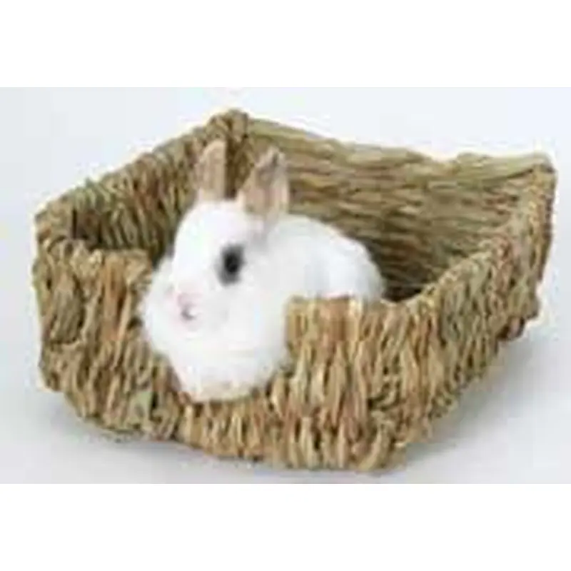 Marshall Woven Pet Bed for Small Animals Green, Yellow