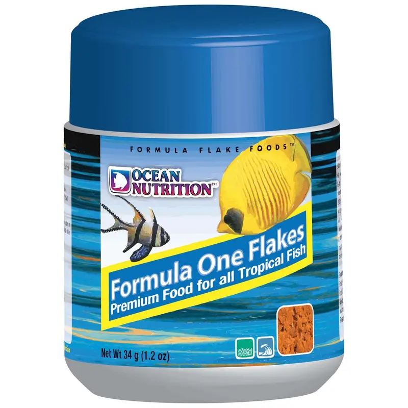 Ocean Nutrition Formula One Flakes Fish Food 1.2 oz