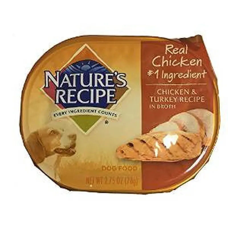 Natures Recipe Chicken /tky/tna Dog 12/2.75z 