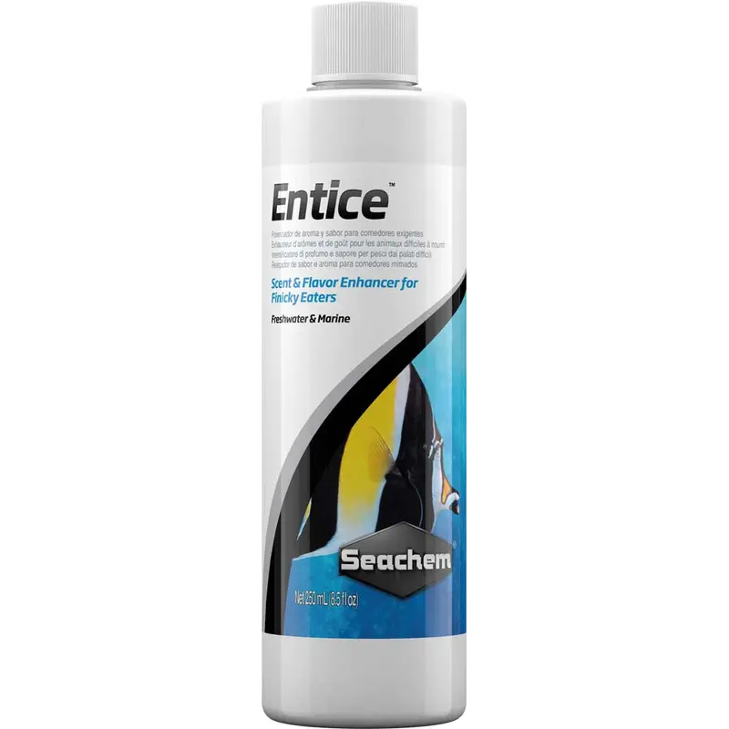 Seachem Entice Enhancer for Marine and Freshwater Fish 8.5 fl. oz