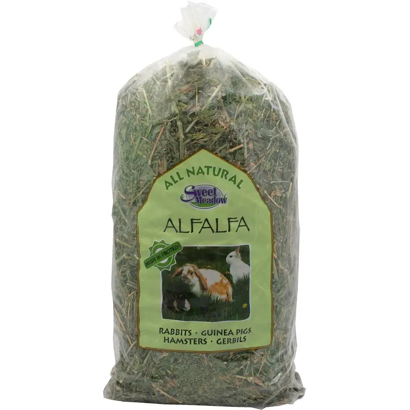 Sweet Meadow Farm Alfalfa Hay for Small Animals 24 oz 3 Pack