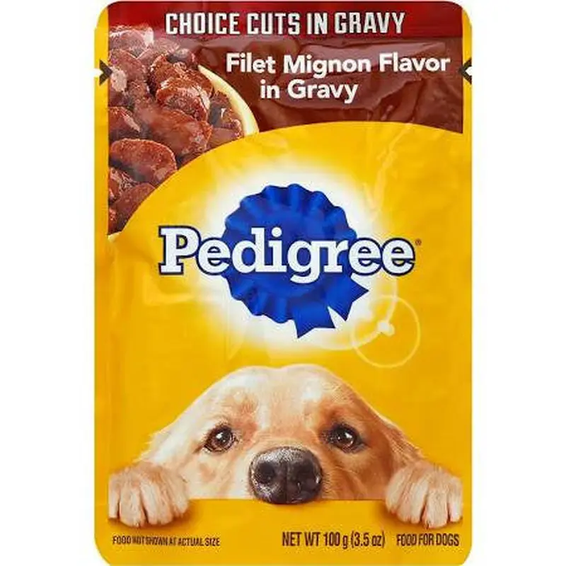 Mars Pedigree Filet Mignon and Gravy Single 16/3.5z 