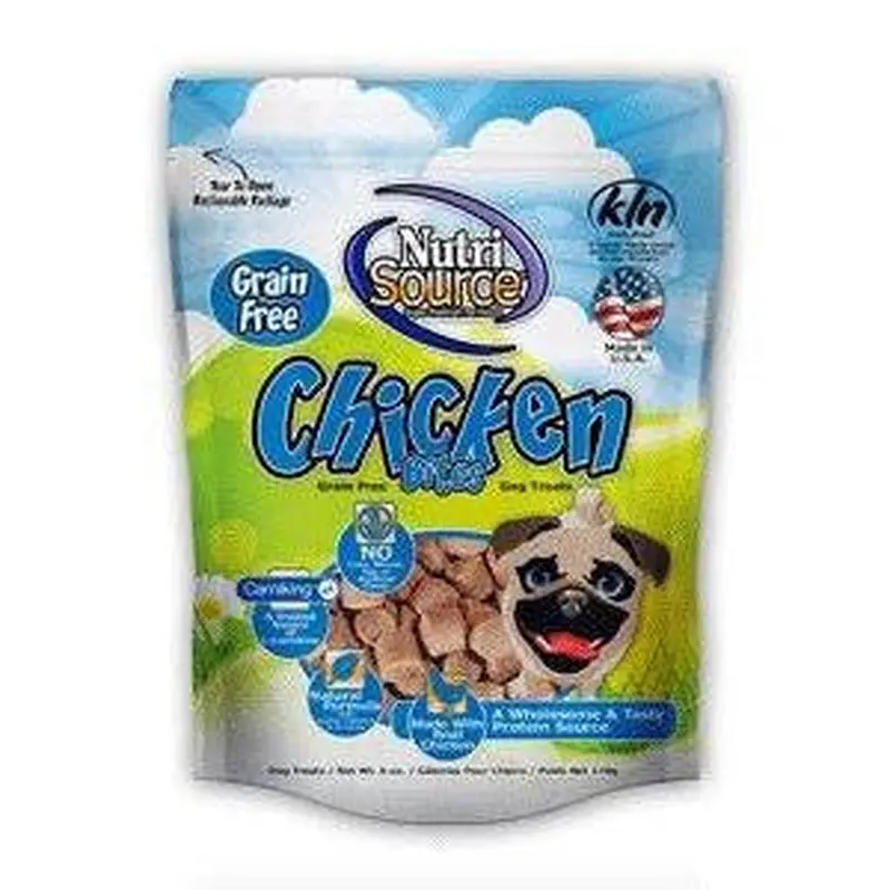 Nutri Source Grain Free Chicken Bites 6oz 