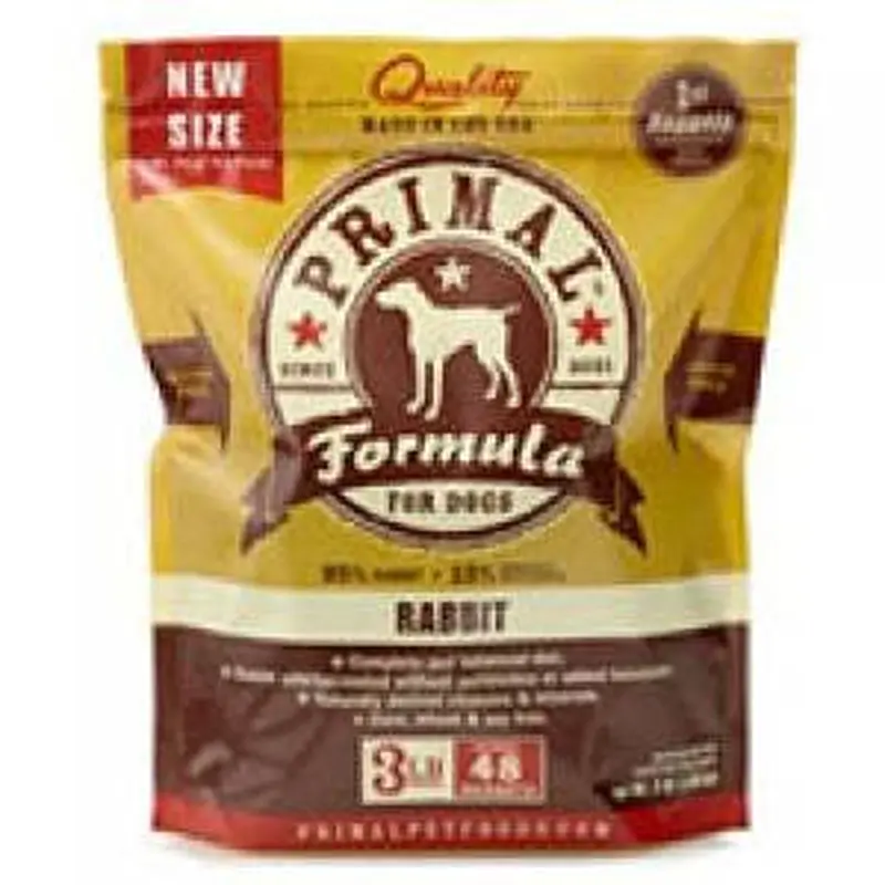 Primal Raw Rbbt Dog 6lb
