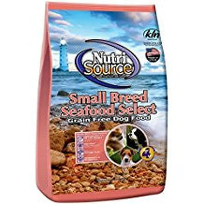 Tuffy Nutrisource Grain Free Small Breed Seafood Select Dry Dog Food-5-lb-
