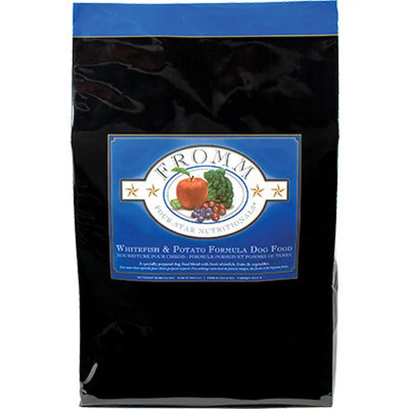 Fromm Four-Star Whitefish & Potato Recipe Dog Food 4 lb