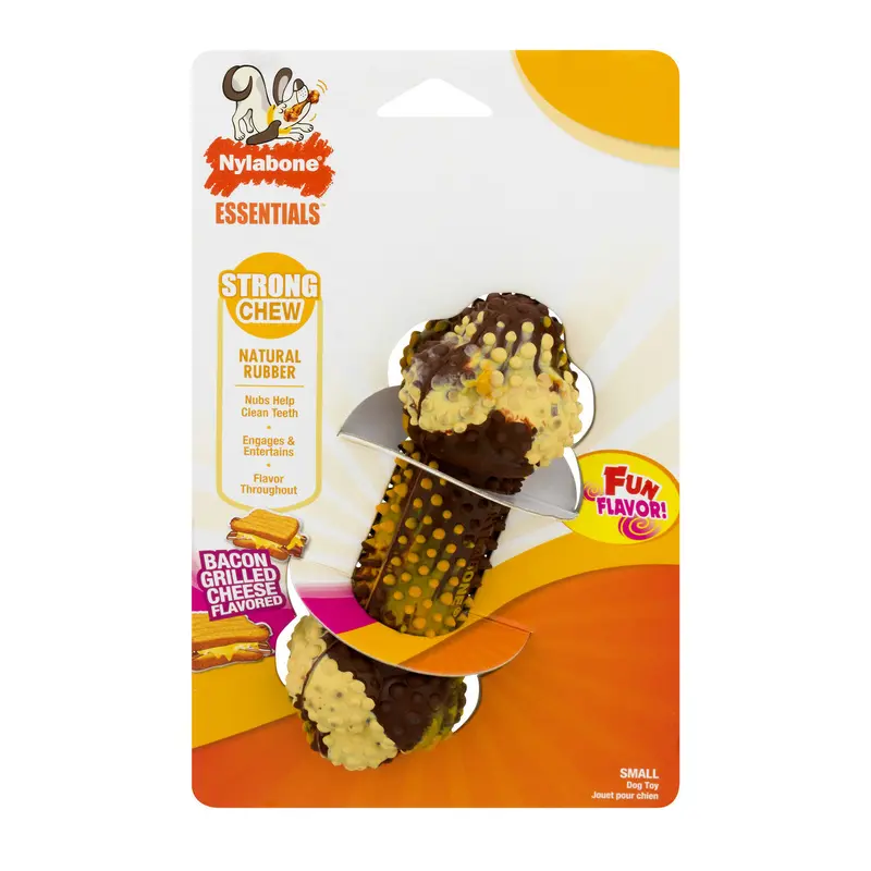 Nylabone Essential Strong Chew Bacon and Cheese Small 