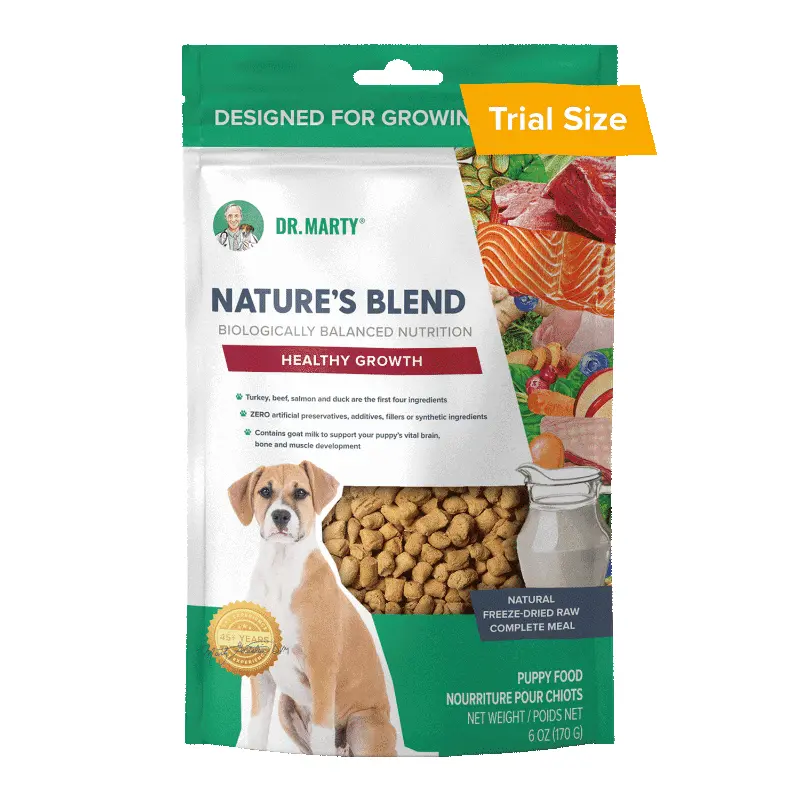 Dr. Marty's Nature's Blend Freeze Dried Puppy 6 oz